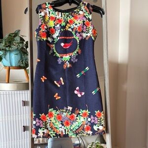 Floral Sleeveless Mini Dress
